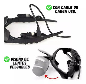 Lentes Con Audífonos Bluetooth